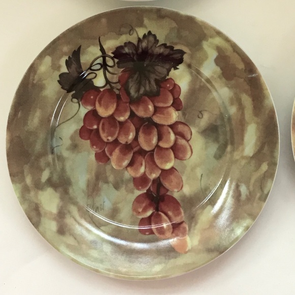 I. GODINGER & CO. Appetizer Plates Dessert Plates 7.5” Porcelain Set of 4 - Picture 6 of 13